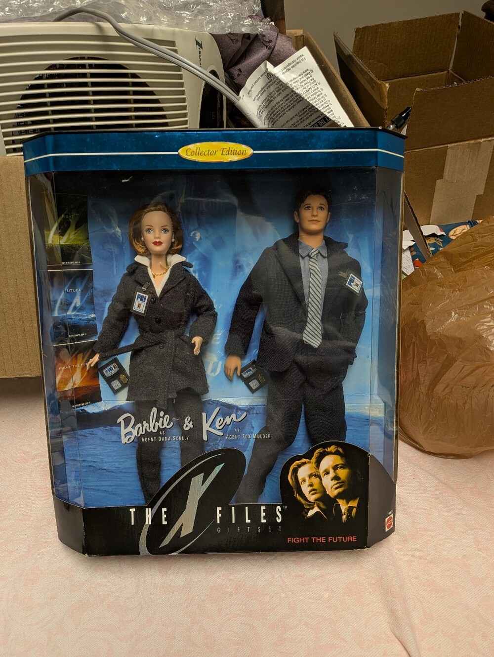 The X Files Barbie and Ken collectable dolls Brand New Never Opened